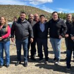 El intendente Pablo Carrizo acompañó la presentación de maquinaria productiva