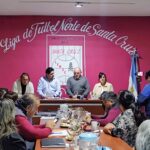 Hernan Elorrieta se reunió en Caleta Olivia con funcionarios.