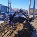 El Municipio continúa acondicionando sectores de la calle Juana Terraz