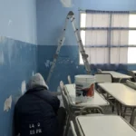 Educación avanza con tareas de mantenimiento en escuelas santacruceñas durante el receso invernal